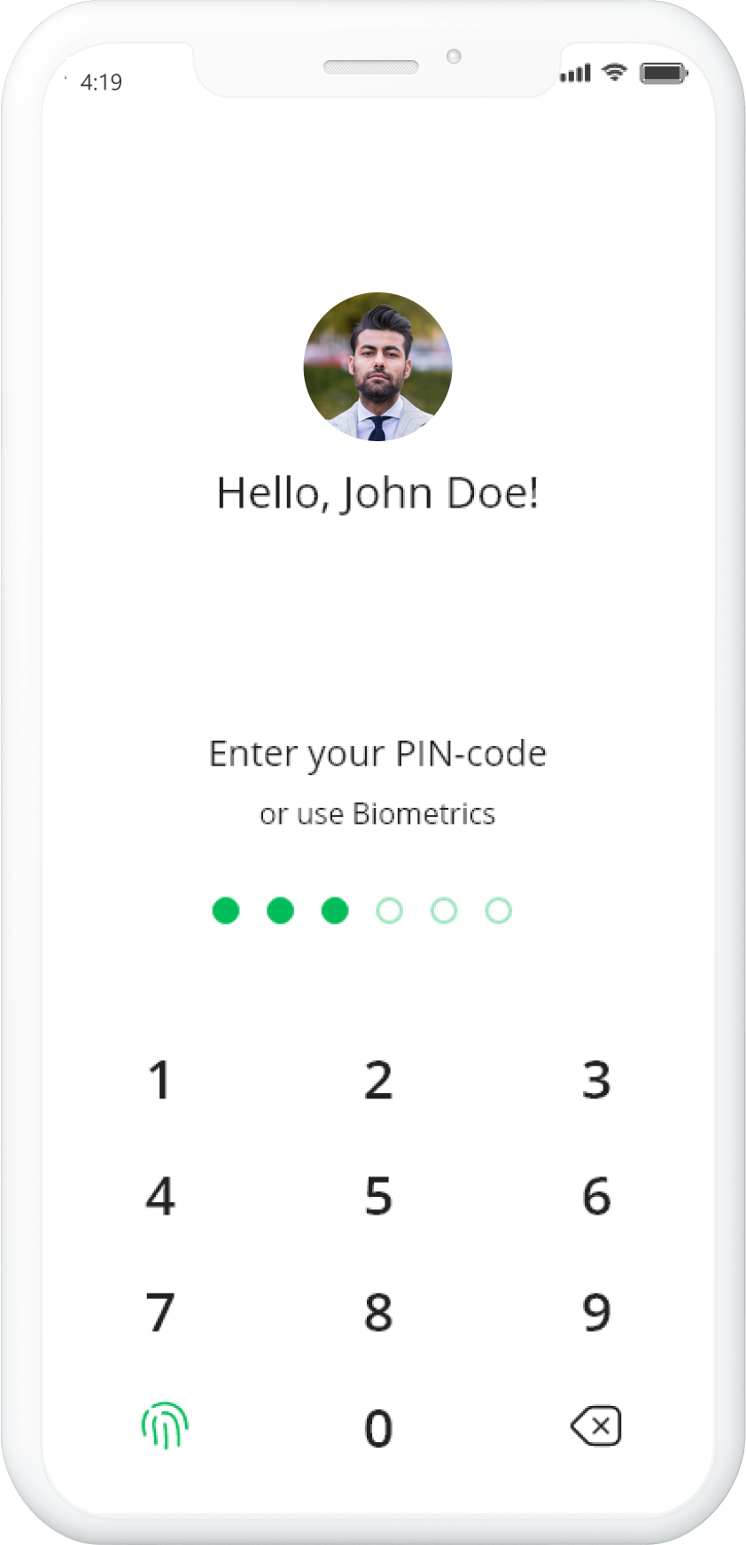 Payperless wallet App